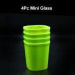 Plastic Drinking Glass Set For Drinking Milk Water Juice (Pack of 4) - Image 5