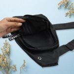 Waterproof Anti-Theft Crossbody Fanny Pack – (1 Pc, Black & Grey) - Image 3