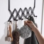 6 Hook Door Hanger, Steel Coat Rack (1 Pc) - Image 3