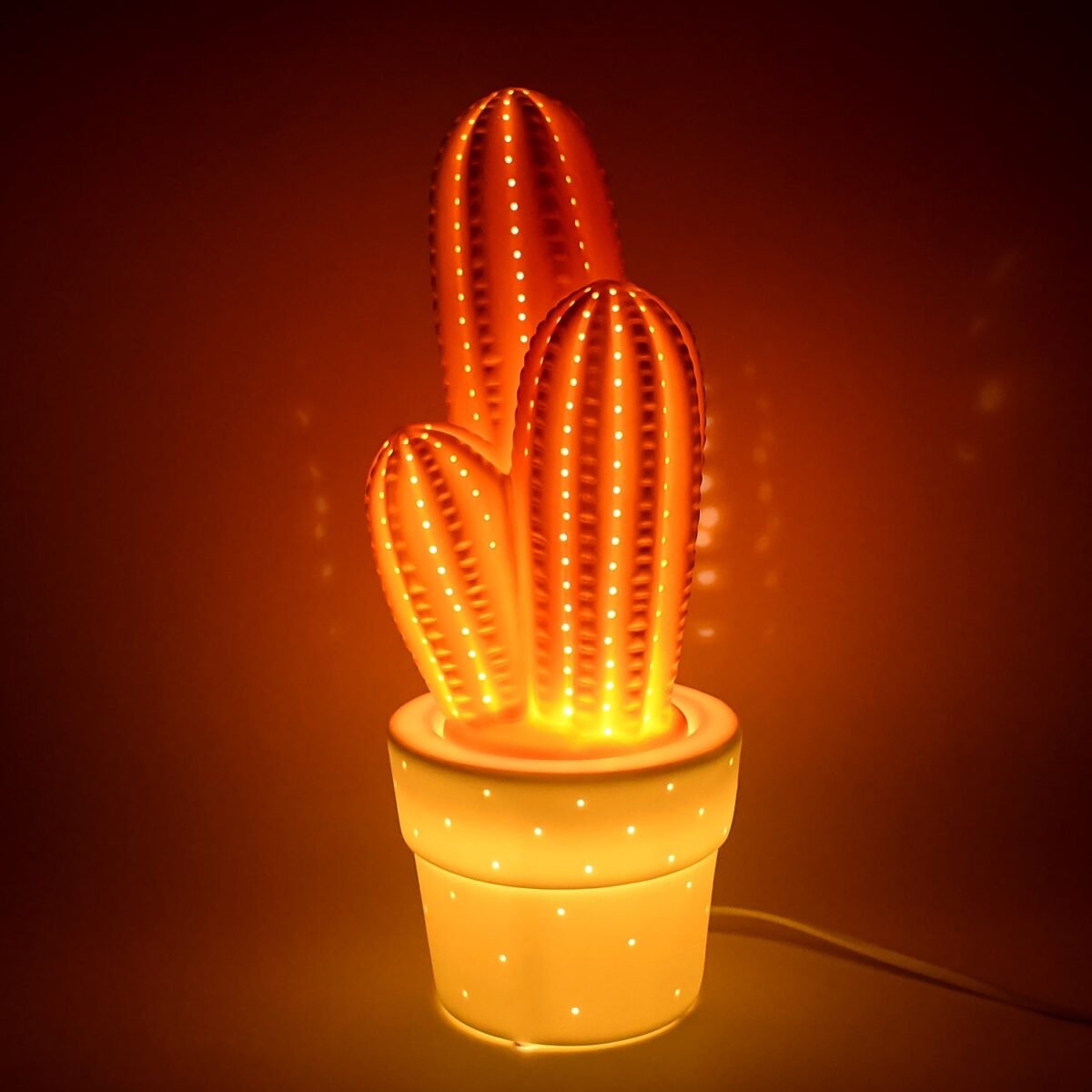 Ceramic Table Lamp Big Desk Lamp (1 Pc) - Image 3