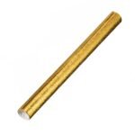 Oil Proof Sticker, Waterproof Self Adhesive Aluminum Foil Wallpaper (60 cm×200 Cm / Golden / 1 Pc)