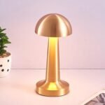 LED Lamp with Touch Control | Decorative Desk Lamp, Portable Metal LED Table Lamp - Image 6