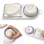 2 In 1 Egg Slicer, Egg Cutter For Hard Boiled Eggs - Image 7