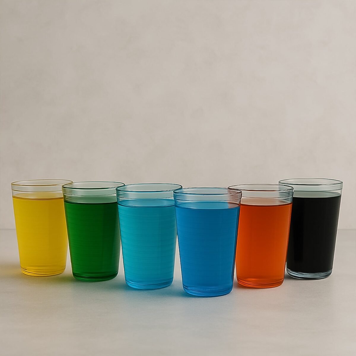 Apex Pyramid Design Unbreakable Plastic Glass – 300 ML - Image 7