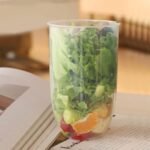Fruit and Vegetable Salad Cups Easy Clean Salad Mixing Cup for Business People for Business Travel (1Pc) - Image 7