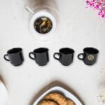 Pine Junction Ceramic Tea / cups / Mug Set With Pineapple Shape Serving Bowl  (12 Pcs set) - Image 4