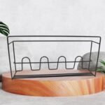 Metal Self Adhesive Multipurpose Kitchen Accessories Organizer Rack Wall (1 Pc) - Image 6