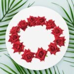 Flower Rose Hair Pin / Clip Velvet Flower Design (12 pcs Set / Red Color Only), Hair accessories - Image 7