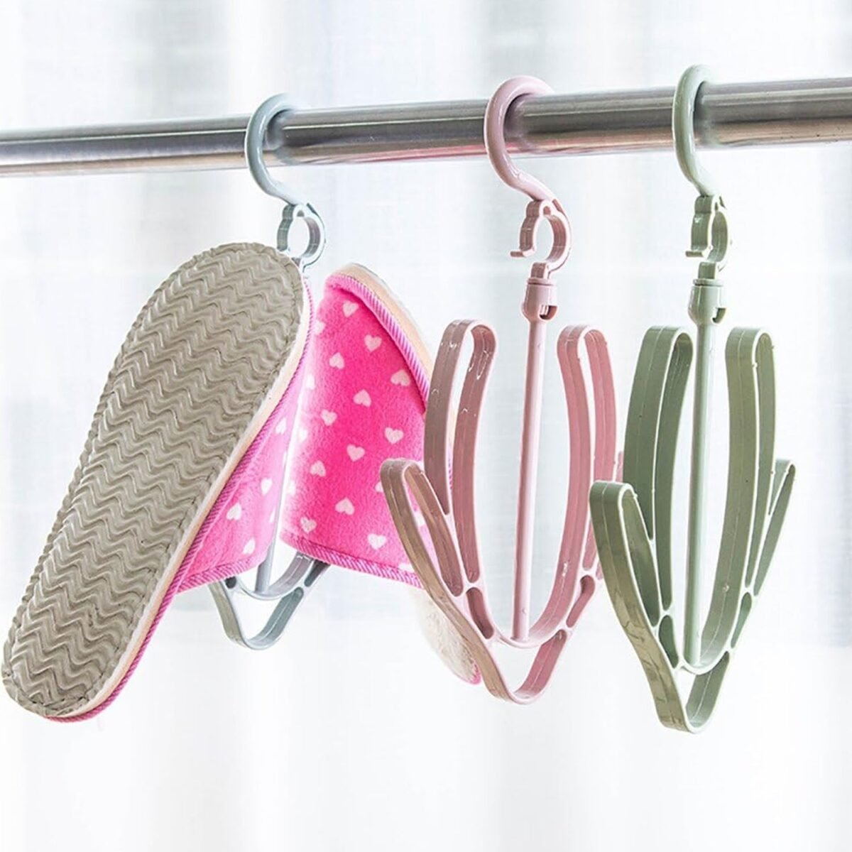 Shoes Drying Hanger, Rotatable Shoe Hanging Racks for Balcony Closet (1pc) - Image 4