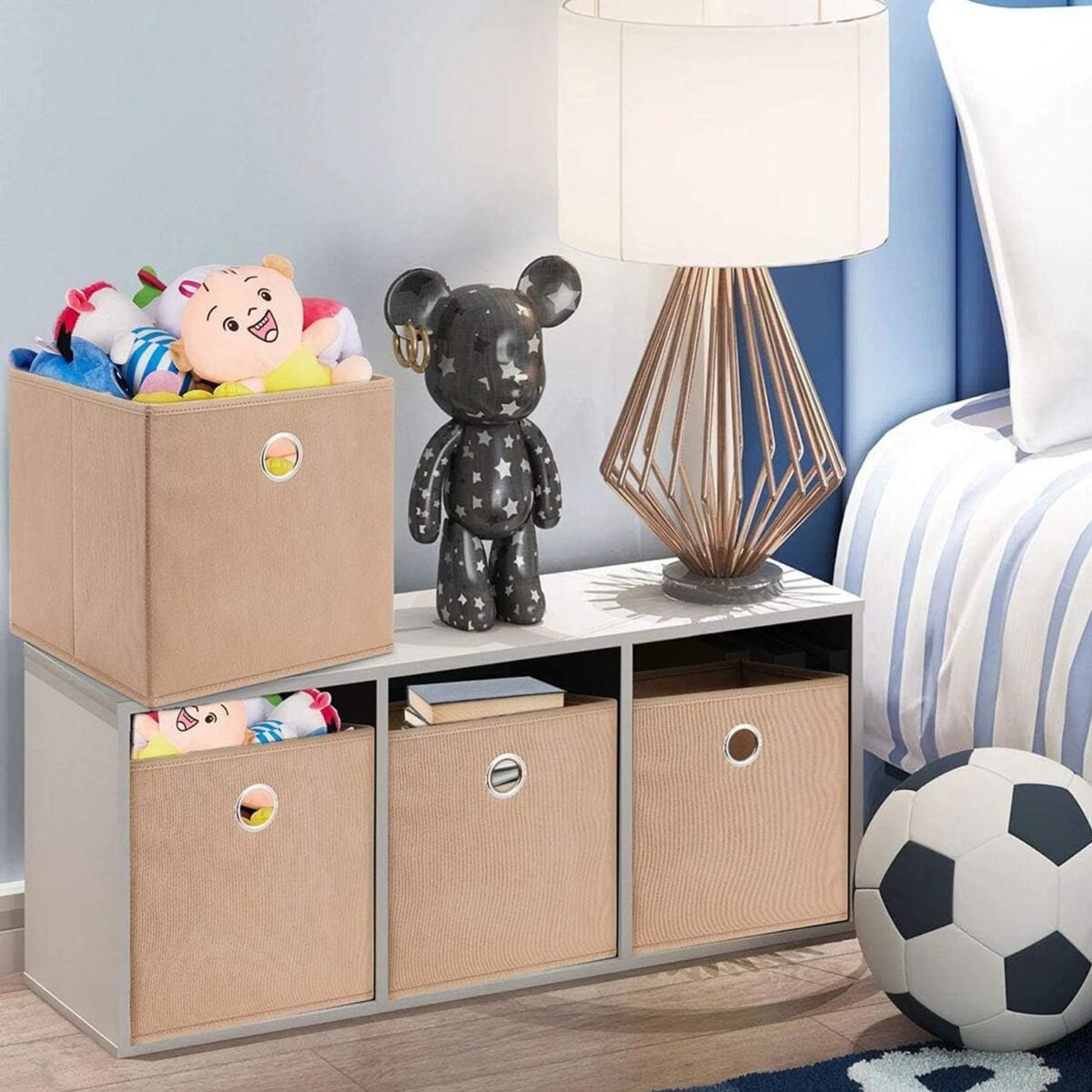 Foldable Square Storage Box (20x20 Cm / 1 Pc) - Image 3