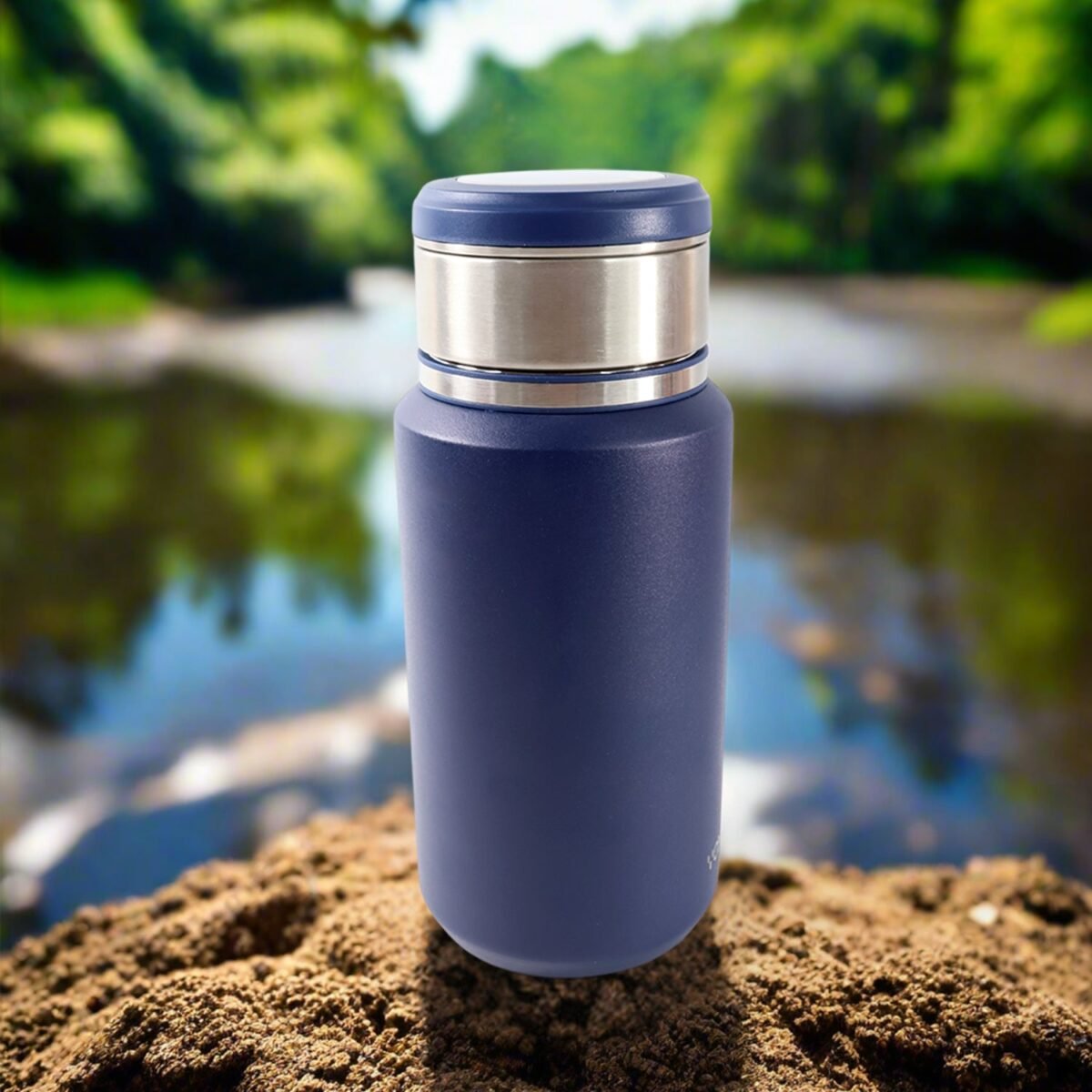 Stainless Steel Vacuum Flask Bottle (1100 ml Approx) - Image 1