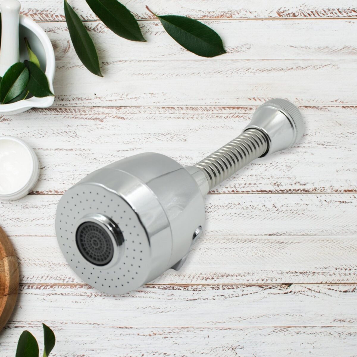 360° Rotating Faucet Sprayer – Water-Saving Splash-Proof Aerator for Kitchen & Bathroom (6 Inch) - Image 3