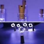Wine Bottle Cork String Light | Multi LED / 2M Cable Length Copper Wire Battery Operated (White / 1 Pc) - Image 4