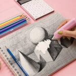 Electric Eraser Kit – Battery Operated with 10 Refills for Drawing & Sketching (Mix Design / Battery Not Included) - Image 8