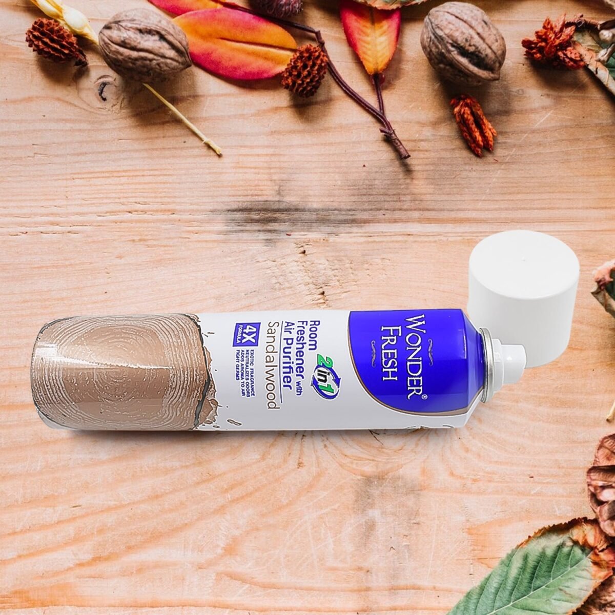 Fresh Air Freshener Spray, Sandalwood Fragrance | Long Lasting Fragrance for Home & Office (Mix Fragrance /  125 Gm) - Image 4