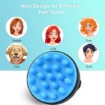 Hair Scalp Massager Shampoo Brush Comb (1 Pc), Hair accessories - Image 6