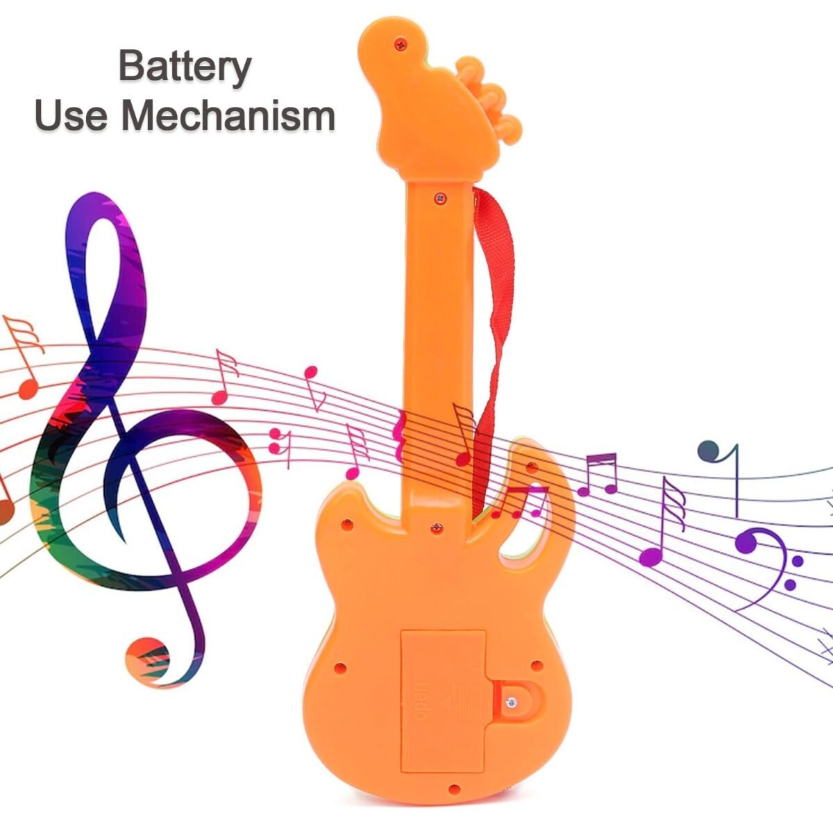Mini Guitar Colorful with Delightful Music - Image 3