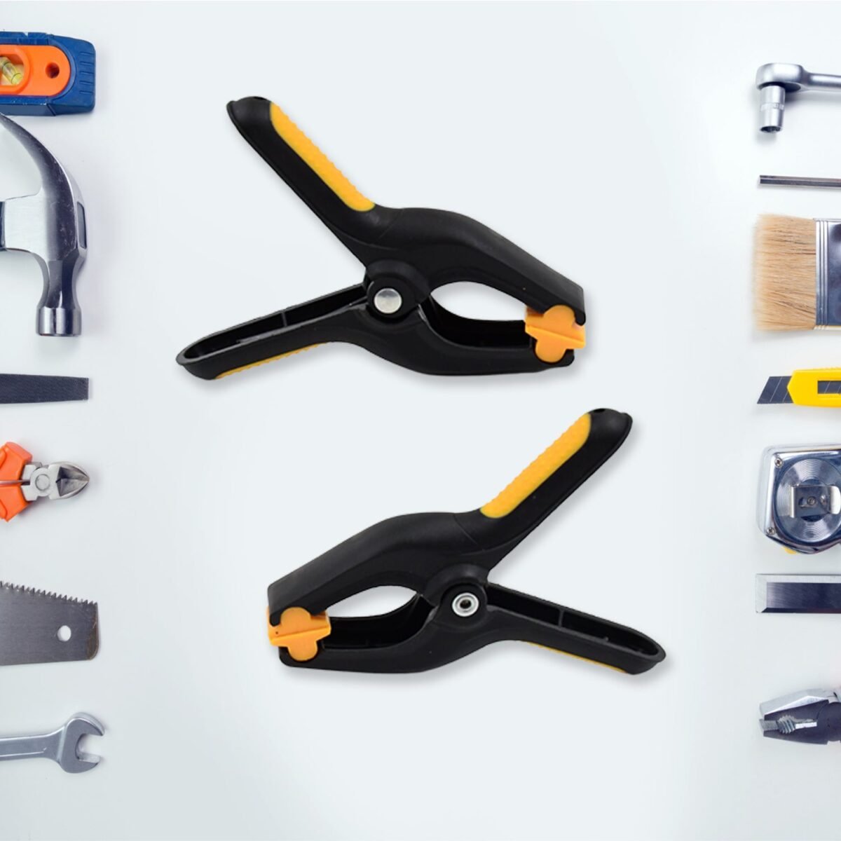 3 inch Heavy Duty Clips Clamp Spring Clamps Clip Fixture (2 Pc Set) - Image 4