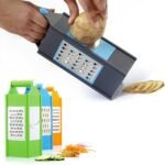 Steel and Plastic 4 in 1 Vegetable & Fruit Slicer Grater / Slicer (1 Pc) - Image 6