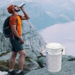 Car Cupholder LED Ashtray – Portable with Blue Light, Lid & Waste Bin, Cigarette Ashtray - Image 3