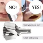 Nose Hair Clipper, Stainless Steel Hair Remover (1 Pc / With Brush & Plastic Case) - Image 6