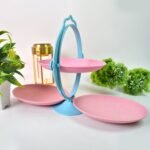 Foldable Fruit Plate Candy Dish | Multi Use Mirror Shape Dried Fruit Tray (1 Set) - Image 6