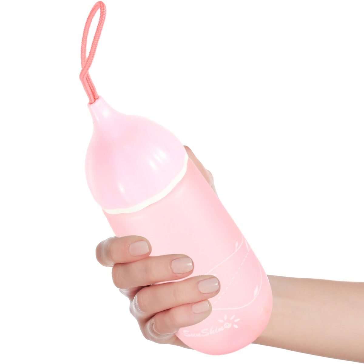 Unique Shape Premium Plastic water bottle With Dori Easy to Carry leakproof BPA-free, water Plastic water bottle for children, Home, School (1 Pc / 550 ML) - Image 4