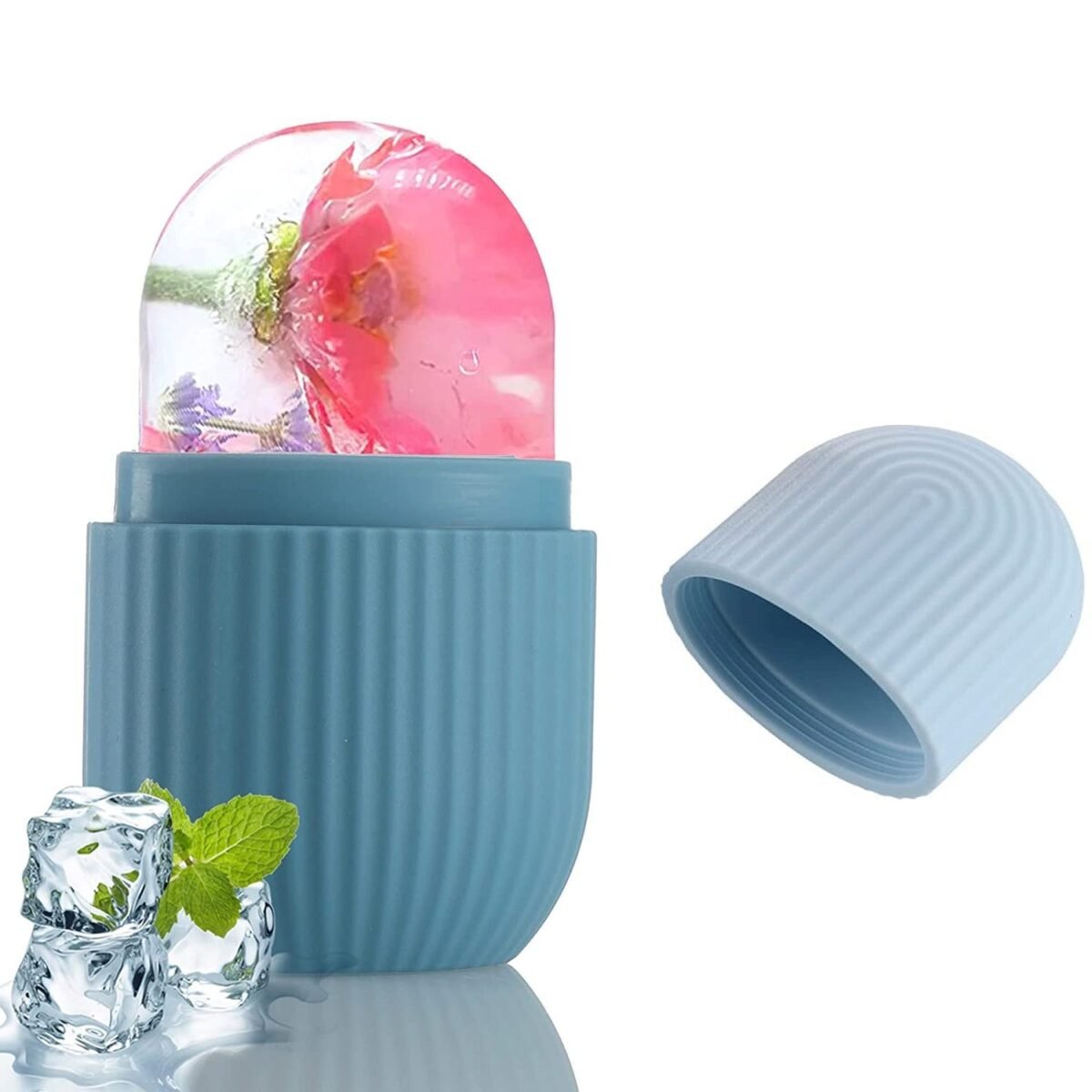 Beauty Ice Roller for Face Massager & Eye Reusable Face Rollers Facial Roller Box - Image 5