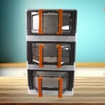 Plastic Folding Wardrobe Storage Organizer (3 Layer / 1 Pc) - Image 3