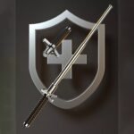 Lightweight Folding Walking Sticks with Nylon Bag Cover (76 Cm) - Image 3