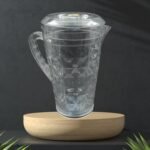 Mocktail Pet Jug  Plastic Jug With lid, Drinking Beverage Jag, Transparent Tableware  Reusable BPA Free, Plastic Water jug for Home use, Perfect for Home, Restaurants - Image 5