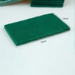Scrub Sponge Cleaning Pads Aqua Green  10PCS - Image 5