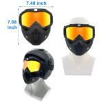 Motorcycle Goggles Off-Road Helmet Goggles Windproof Glasses Goggles Mask (1 Pc) - Image 3