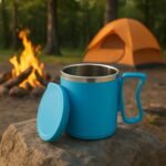 300ml Stainless Steel Mug: Insulated, Leakproof Lid, Hot/Cold Drinks (Mix Color) - Image 4