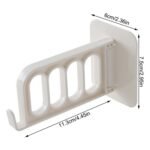 Single Door Hook for Bathroom Kitchen Bedroom Cubicle - Image 5