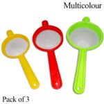 Plastic Multipurpose Tea and Coffee Strainer (Pack of 3) - Image 6