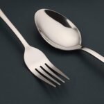 Premium Silver Daily Use Cutlery Set Stainless Steel Luxury Combo Set of 24 - Image 5