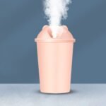 Cute Bear Shape USB Humidifiers Cup (1 Pc / Multicolor Light) - Image 3