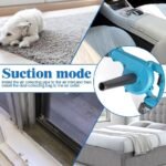 Multi-Purpose Home and Garden Air Blower and Suction Vacuum Combo Kit with Collection Bag for Easy Cleaning - Image 6