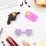Fancy Colorful Eraser Set for Kids’ Parties & School (1 Set, Mixed Design) - Image 4