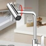 360° Rotating Waterfall Kitchen Faucet – Touch & Swivel Sink Extender (4 In 1 ) - Image 8