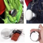 2 in 1 Camping Folding Cup with Keychain (1 Pc) - Image 3