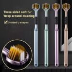 3 Sided Toothbrush, Soft Bristle Toothbrush (2 Pc Set) - Image 6