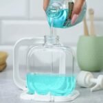 Snap sink Dispenser Plastic Clear Empty Pump Lotion Bottles (1 Set) - Image 4