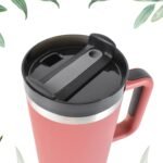 Stainless Steel Vacuum Insulated Tumbler With Lid (Approx 1200 Ml) - Image 6