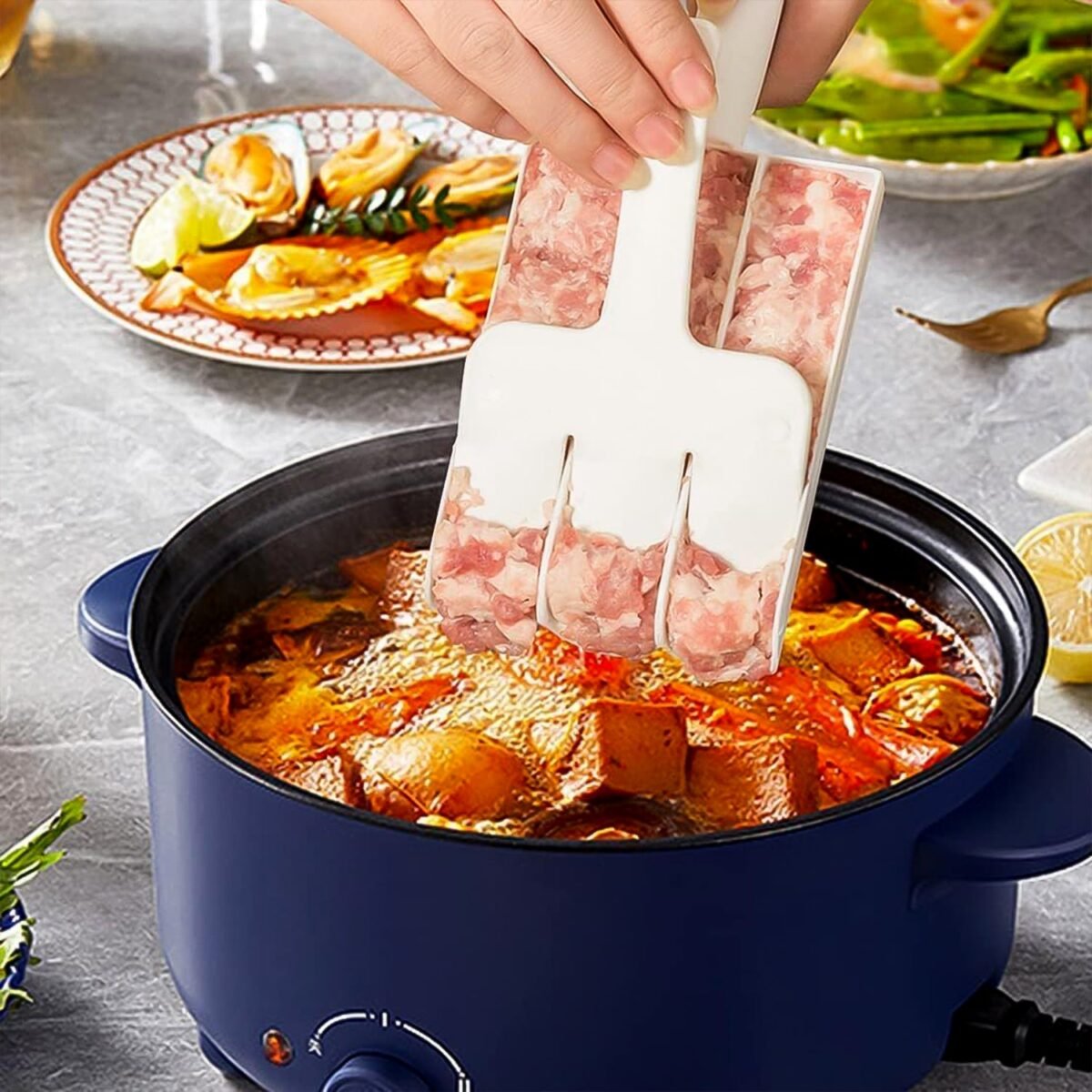 Gujia & Meatball Maker Set Easily Shape Meatballs Maker (1Pc) - Image 7
