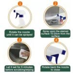 Kitchen Cleaner Spray for Oil & Grease on Stoves (Approx 500ml, Non-toxic) - Image 3
