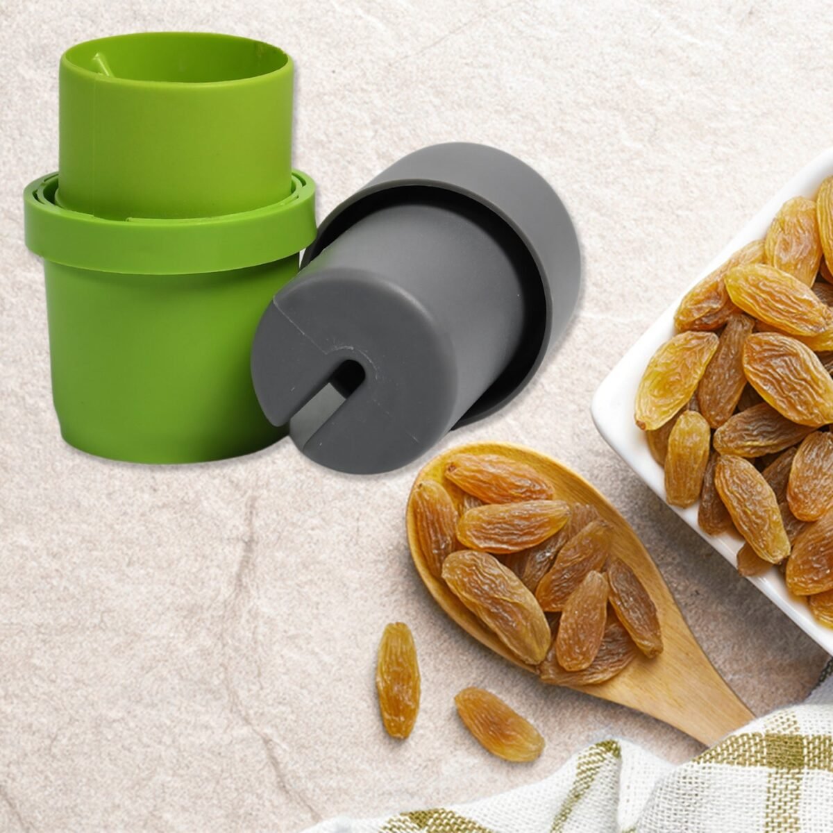 Plastic Dry Fruit and Paper Mill Grinder Slicer - 3-in-1 Blade for Chocolate and Butter, Standard, Multicolor - Image 6