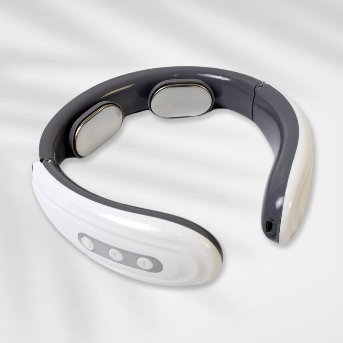 2 Heads Smart Electric Neck and Back Pulse Massager (1 Pc / Mix Design) - Image 6