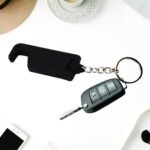 2 in 1 Plastic Keychain with Mobile Stand / Phone Holder (100 Pcs Set / Multicolor) - Image 6
